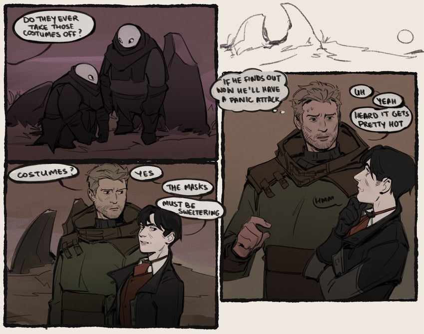 artemy burakh, daniil dankovsky, and odongh (pathologic and 1 more) drawn by awetfrog