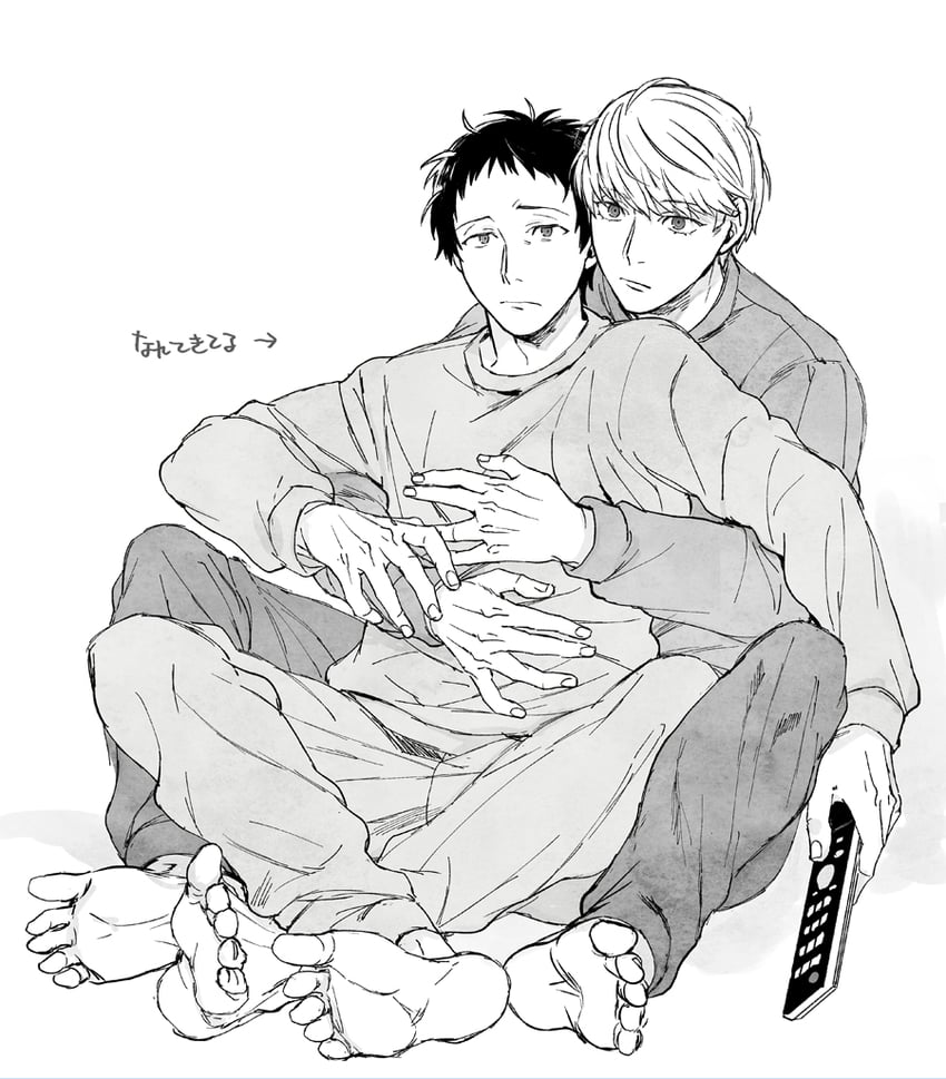 narukami yu and adachi tooru (persona and 1 more) drawn by ido_(nothing679)