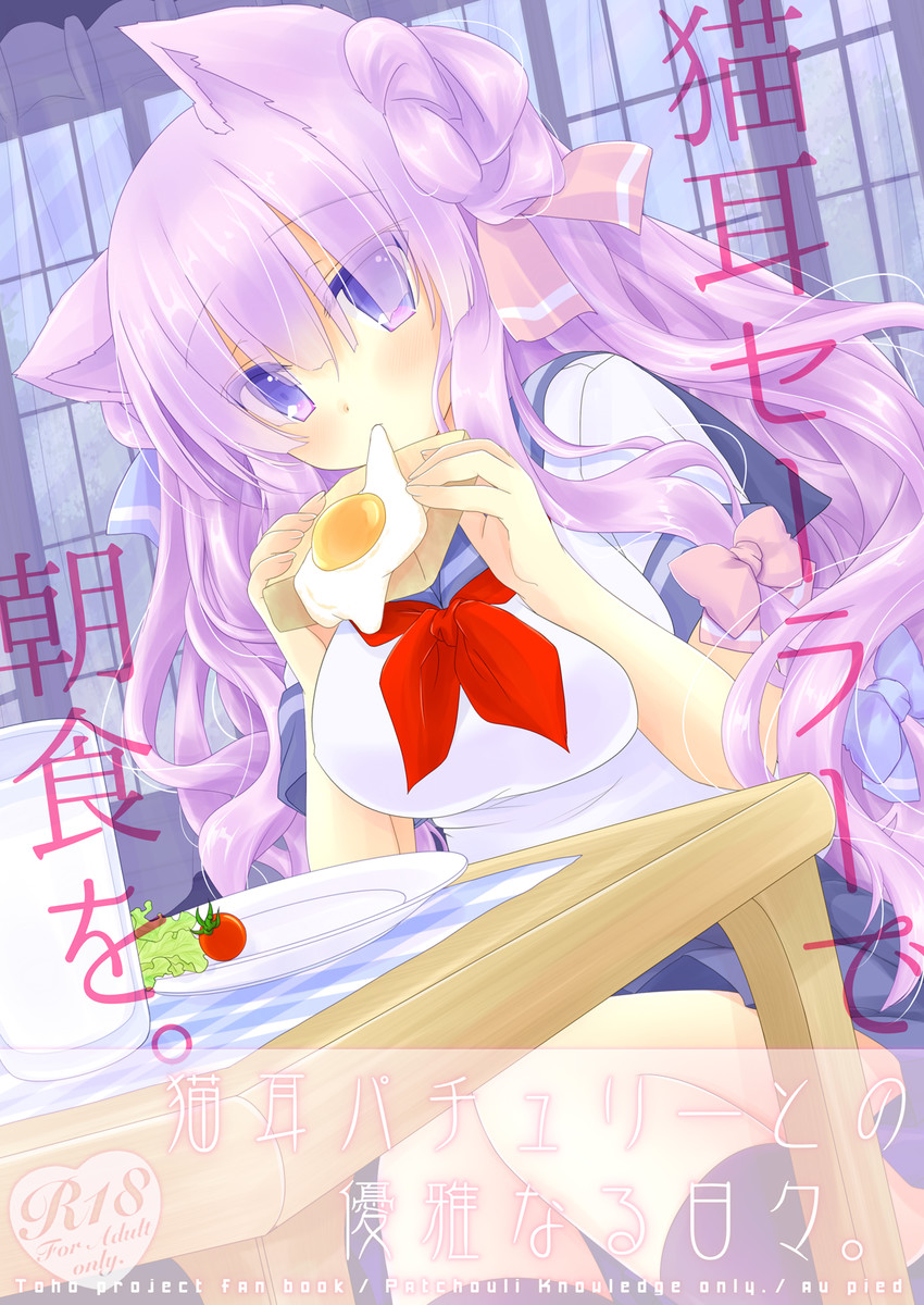 patchouli knowledge (touhou) drawn by shiromomo