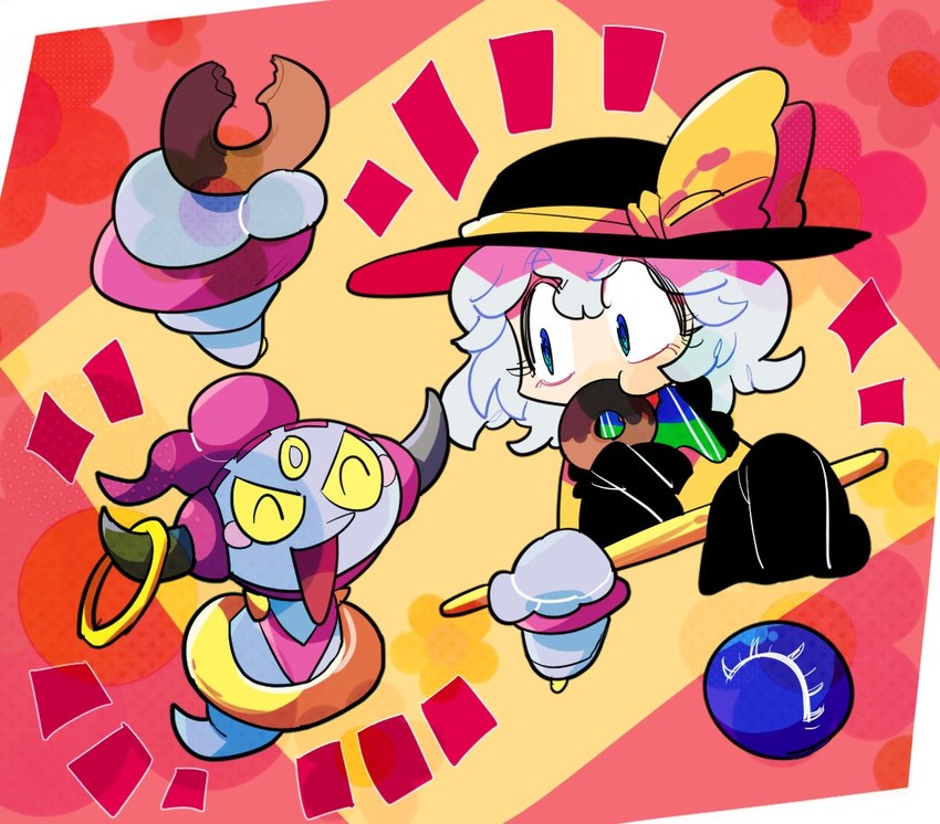 komeiji koishi and hoopa (touhou and 1 more) drawn by furukawa_(yomawari)