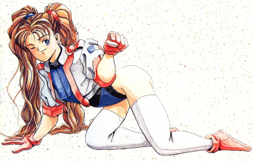 sharon les halles (numan athletics) drawn by tatsuya_ishikawa