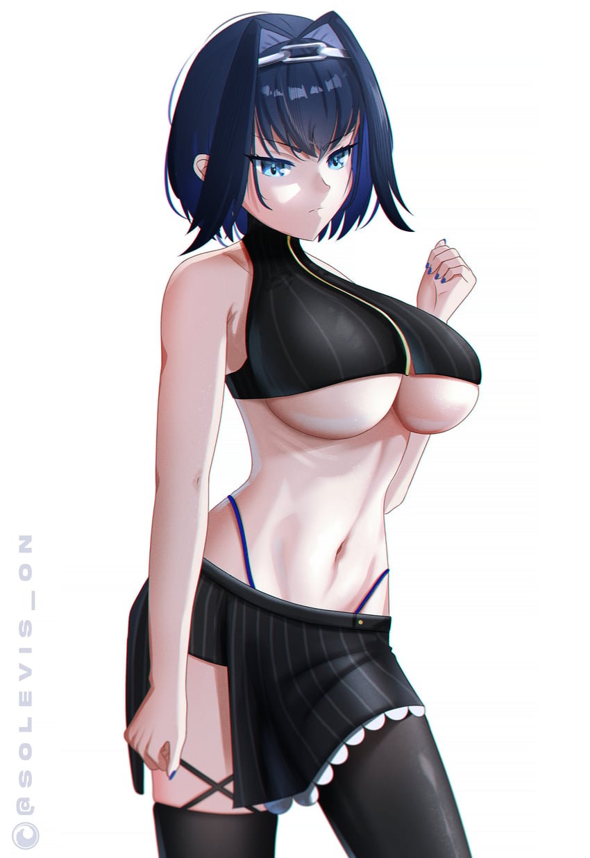ouro kronii (hololive and 1 more) drawn by solevisionarts
