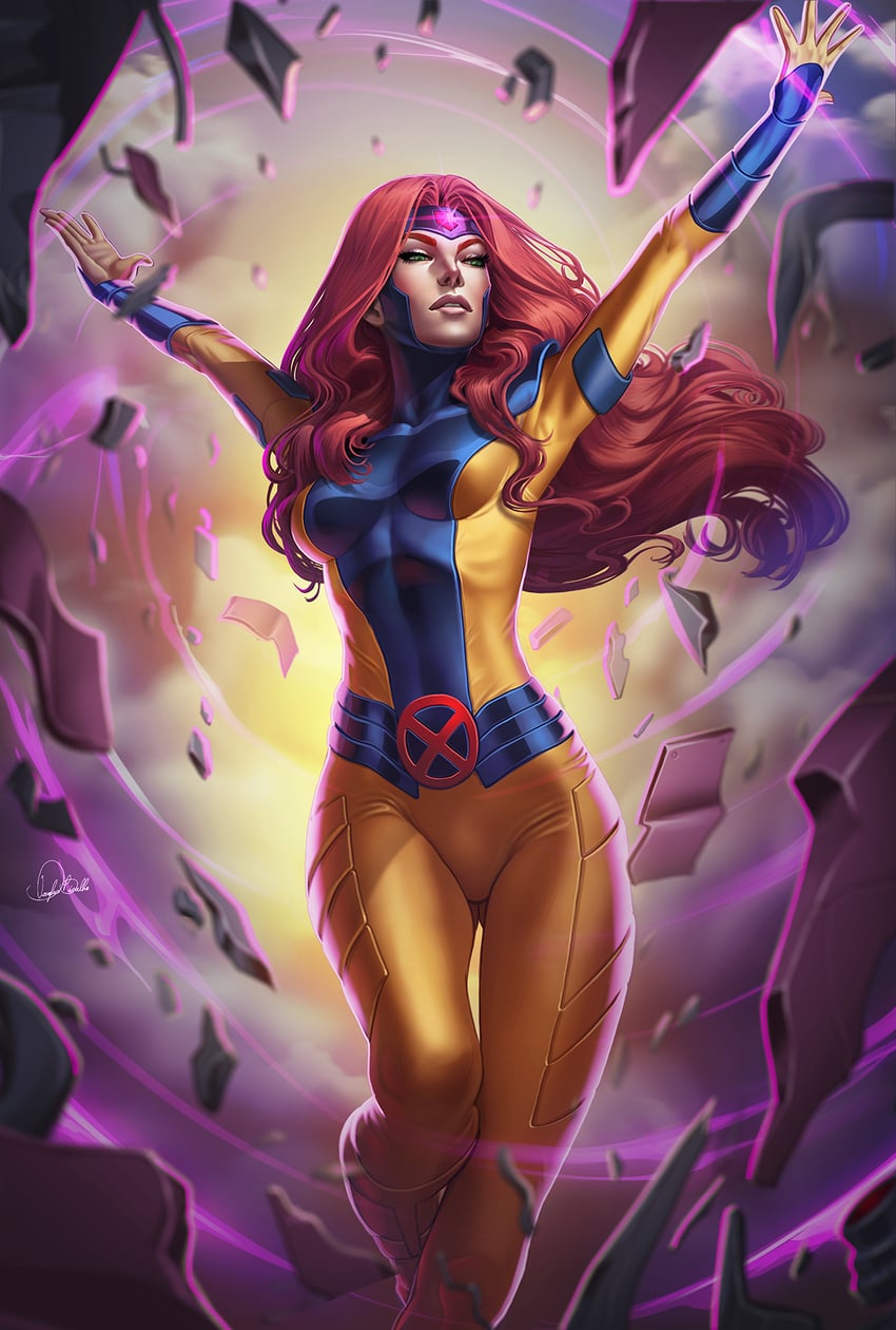 jean grey (marvel and 1 more) drawn by douglas_bicalho