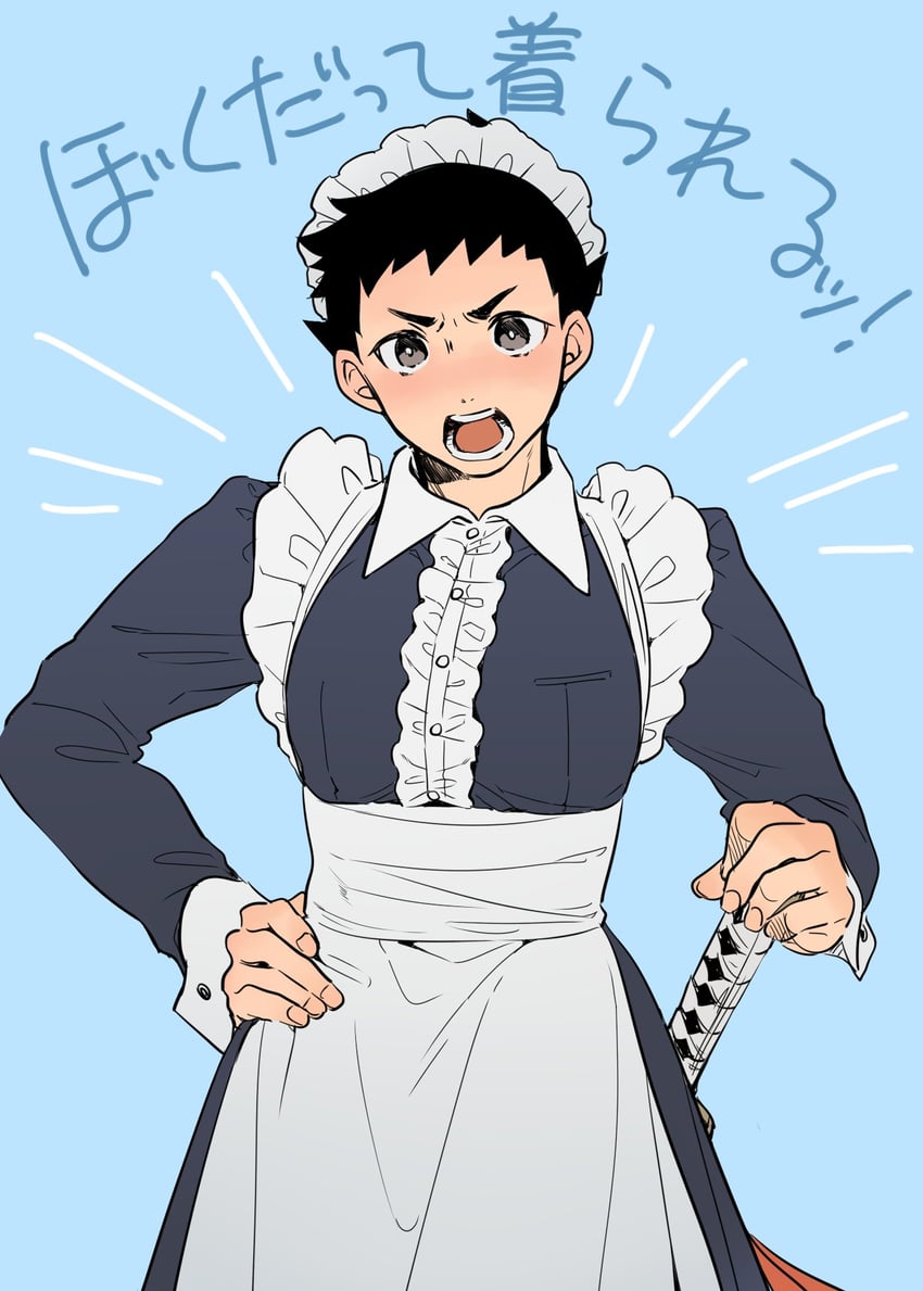 ryunosuke naruhodo (ace attorney and 1 more) drawn by mizuno_(iori-amu)