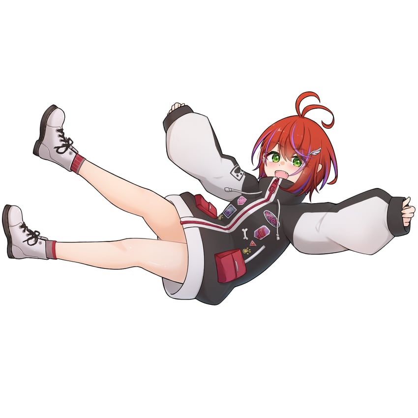 akane canna (nanashi inc.) drawn by k_(ve_do_9k)