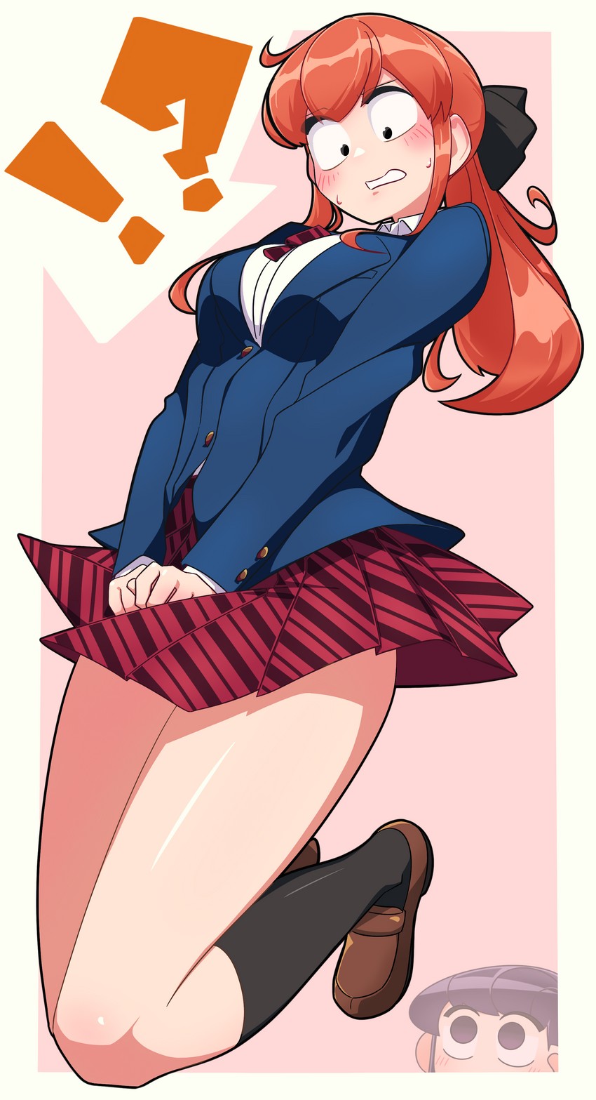 komi shouko and tadano hitohito (komi-san wa komyushou desu) drawn by lecca_aisu