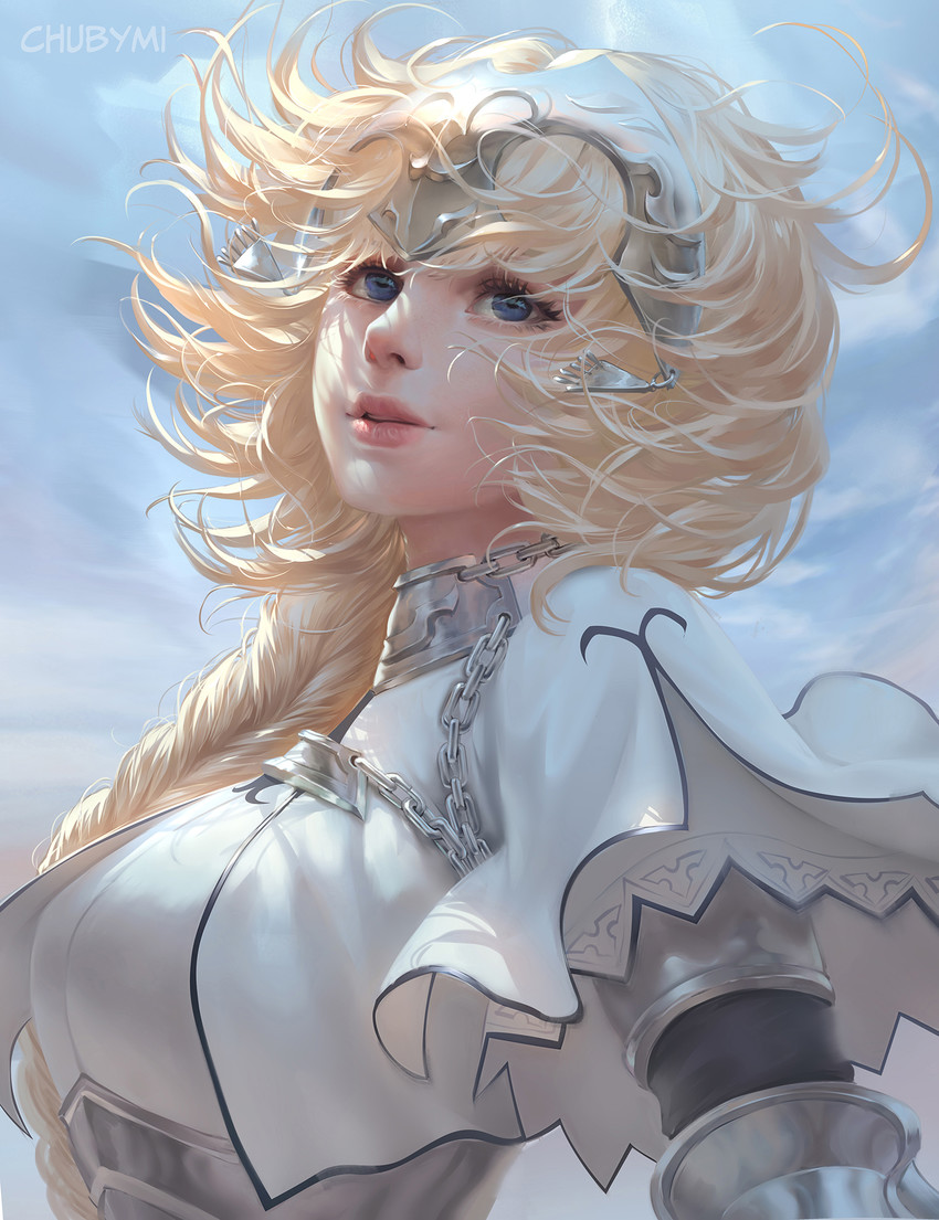 jeanne d'arc (fate and 2 more) drawn by chuby_mi