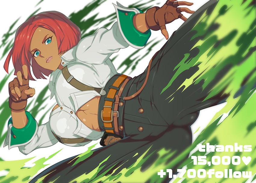 giovanna (guilty gear and 1 more) drawn by ippo