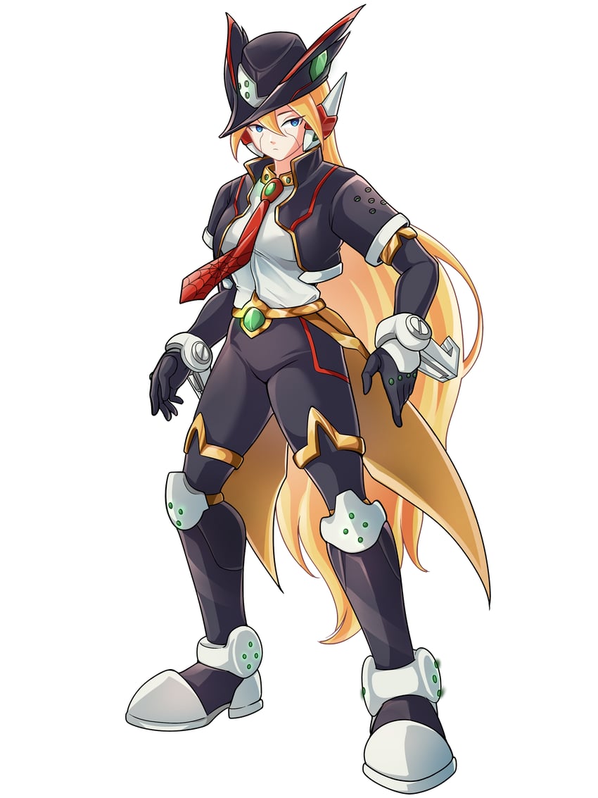 ciel and spider (mega man and 2 more) drawn by uta_guipiy