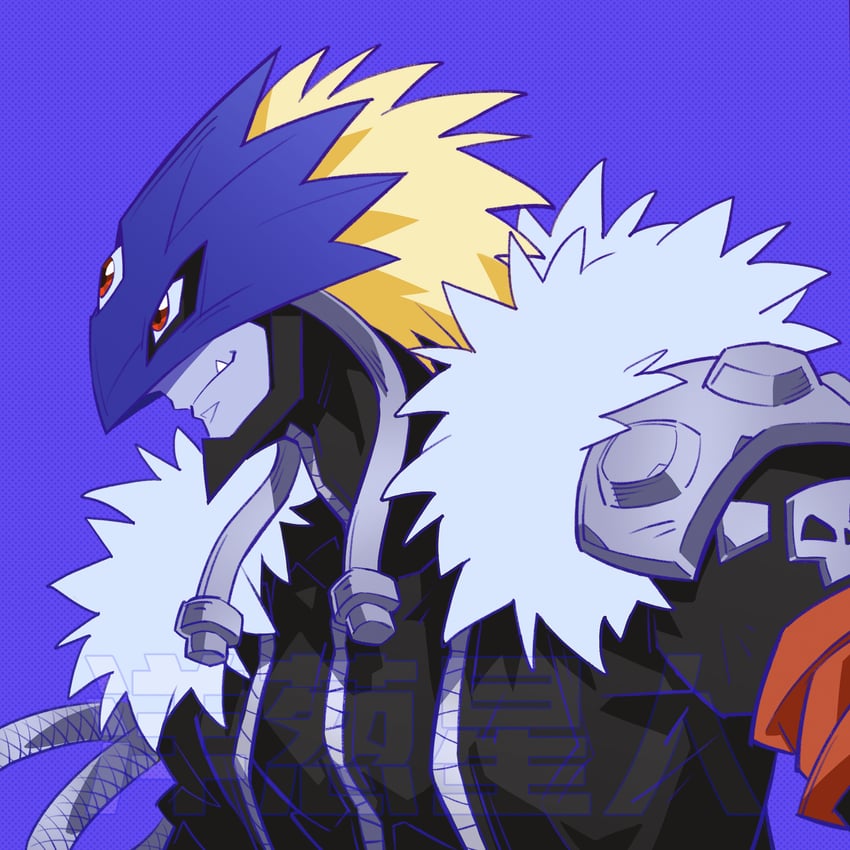 beelzebumon (digimon and 1 more) drawn by onion_maru