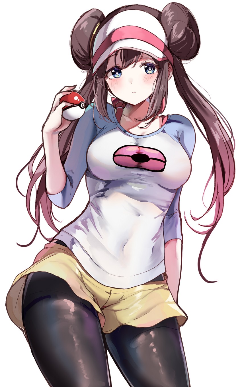 rosa (pokemon and 1 more) drawn by sak_(lemondisk)
