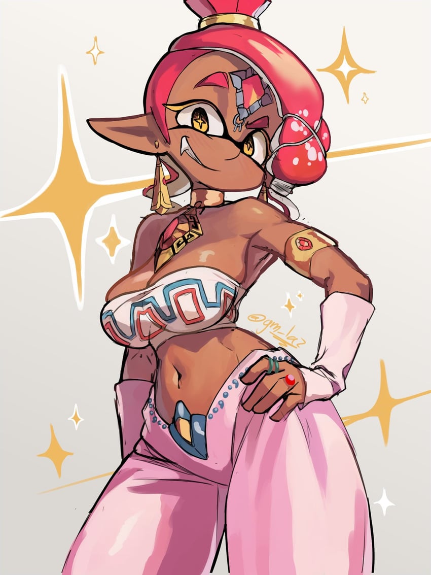 frye and nabooru (the legend of zelda and 2 more) drawn by laz_gm