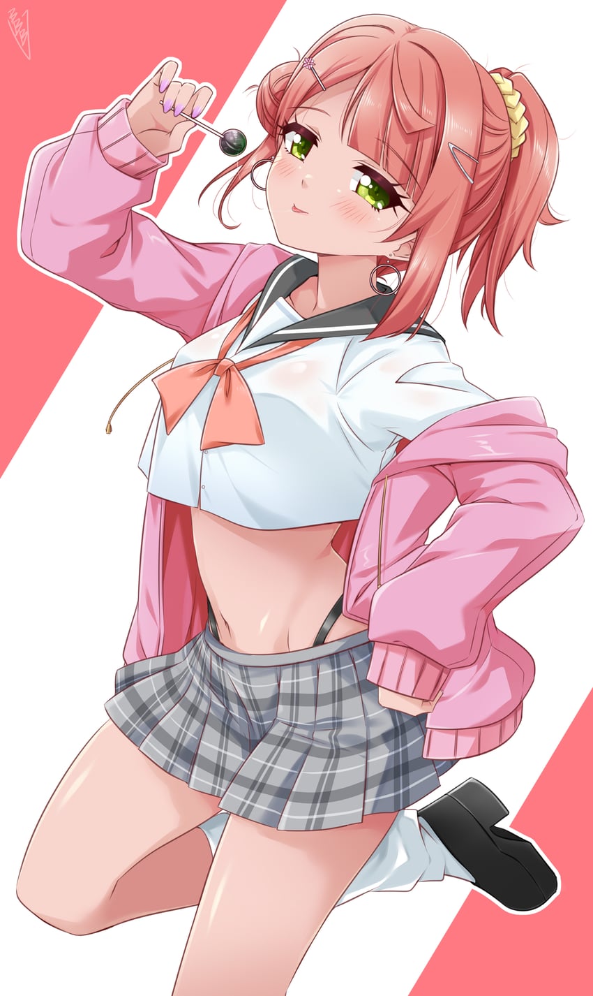 uehara ayumu (love live! and 1 more) drawn by bunji