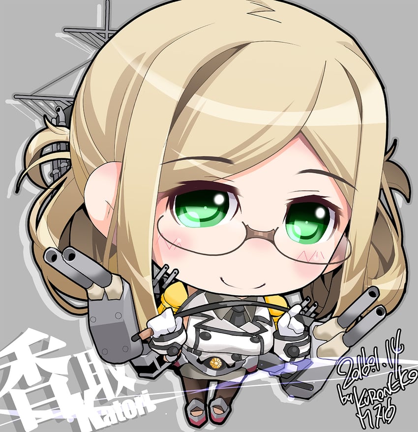 katori (kantai collection) drawn by kuroneko_(kuroneko_works)