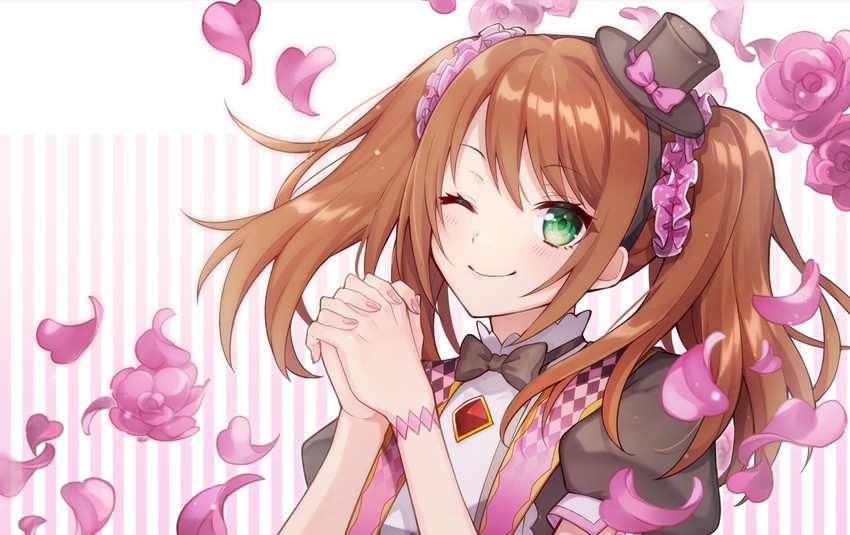 mizushima saki (idolmaster and 1 more) drawn by akariko