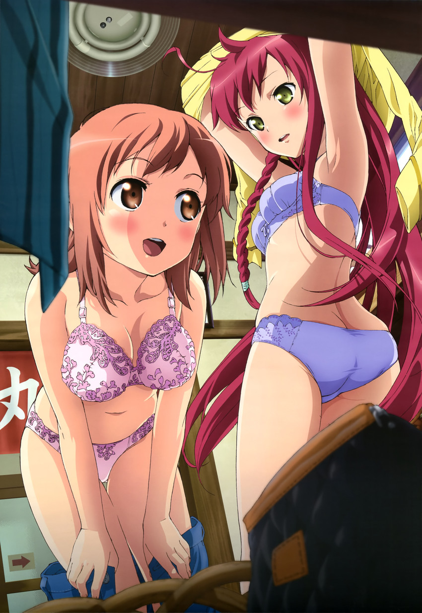 sasaki chiho and yusa emi (nyantype and 1 more) drawn by hosoda_naoto