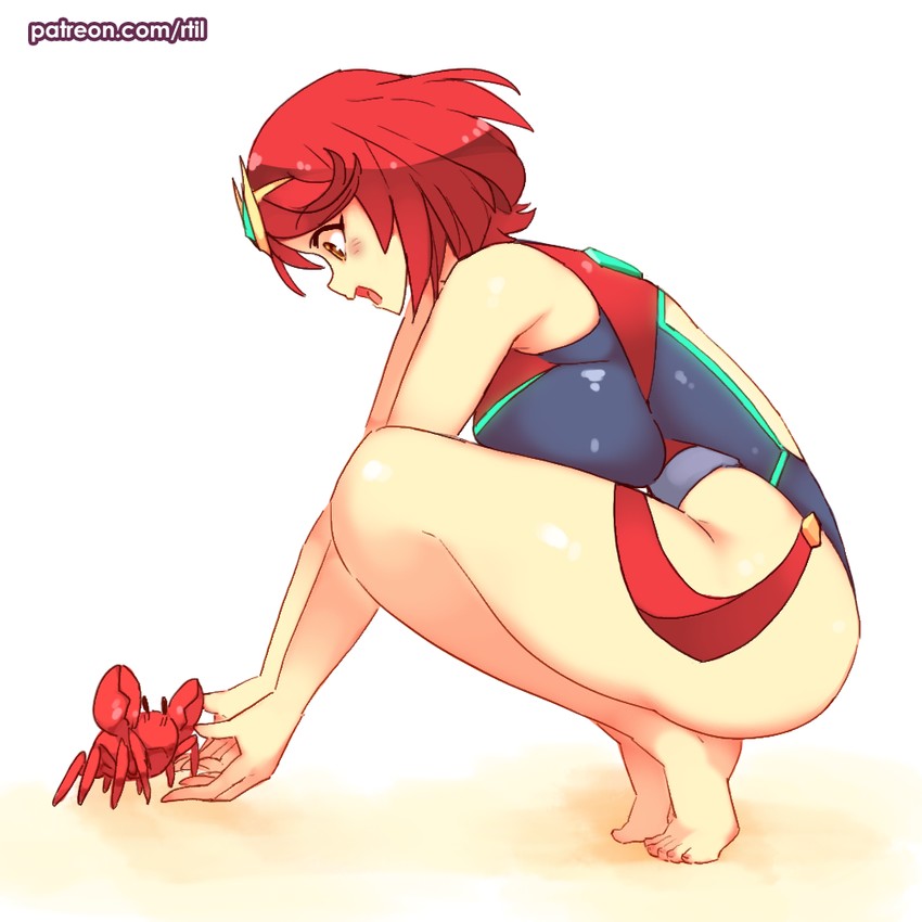 pyra (xenoblade chronicles and 1 more) drawn by rtil