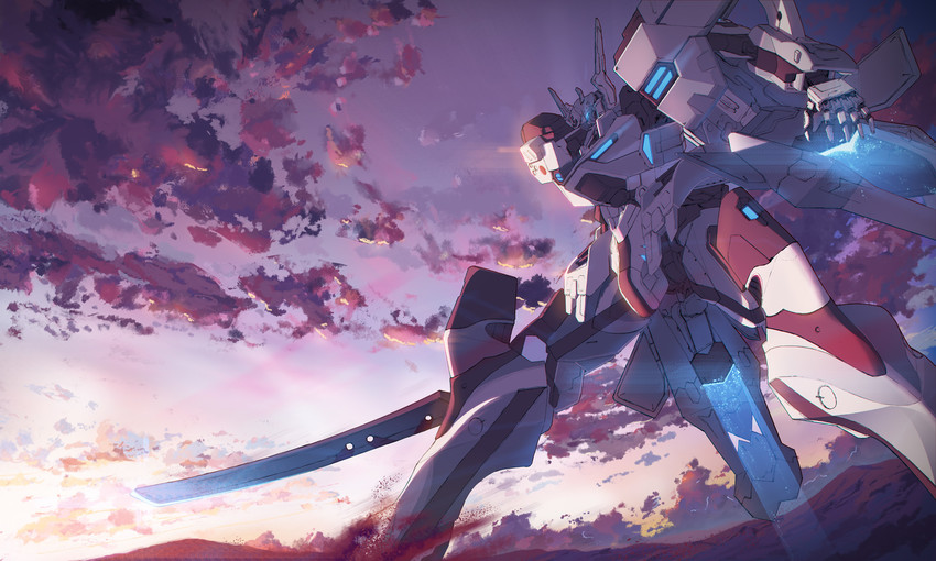 xfj-01a shiranui (muv-luv and 2 more) drawn by kaminami_yoshitaka