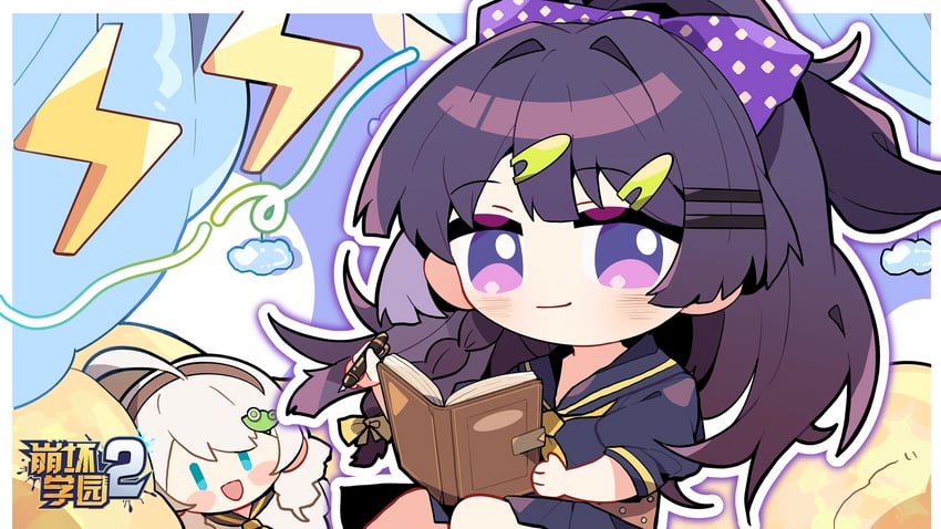 kiana kaslana and raiden mei (honkai and 1 more)