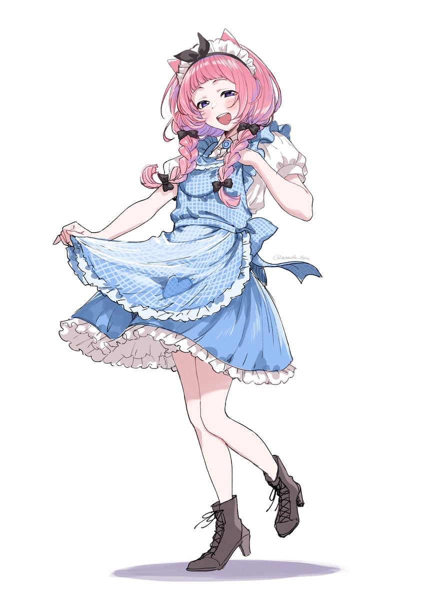 suo sango (nijisanji and 1 more) drawn by amada_toru