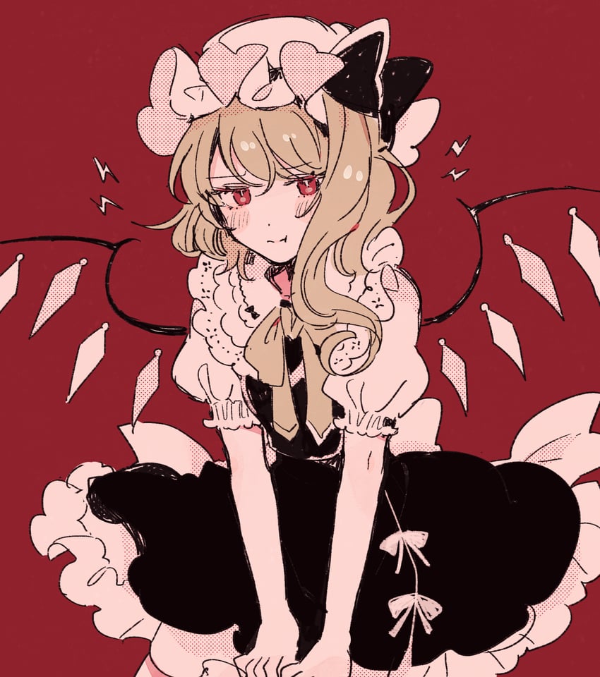 flandre scarlet (touhou) drawn by mozukuzu_(manukedori)