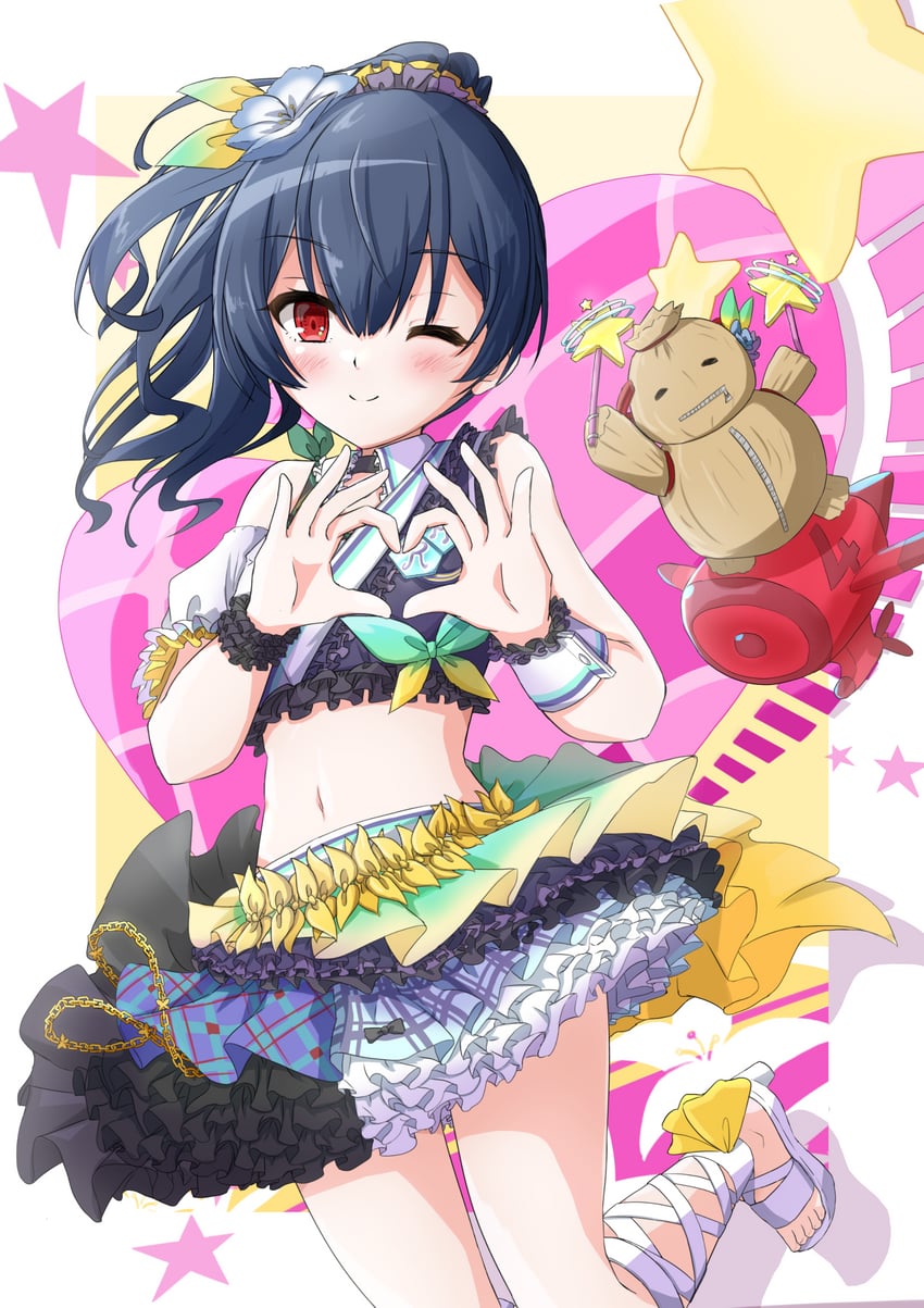 morino rinze (idolmaster and 1 more) drawn by howaso