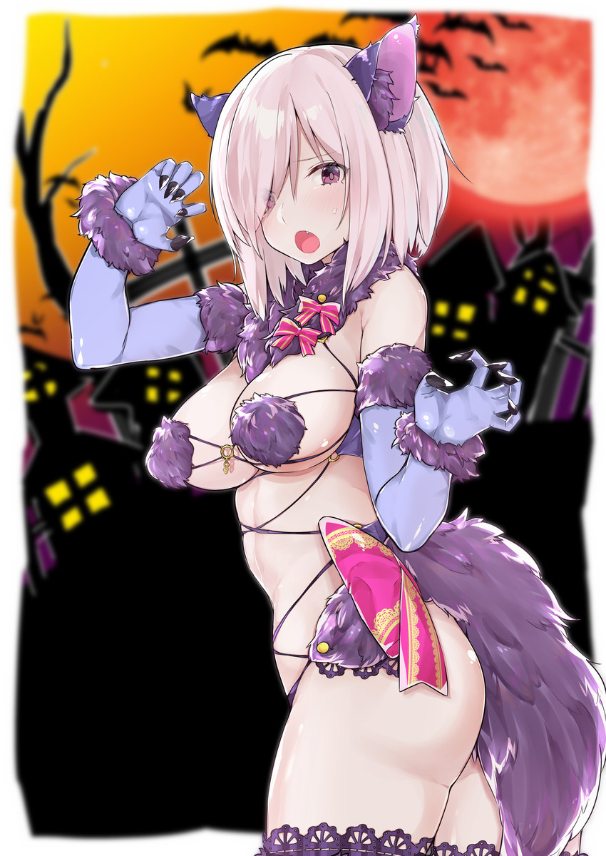 mash kyrielight (fate and 1 more) drawn by mitsudoue