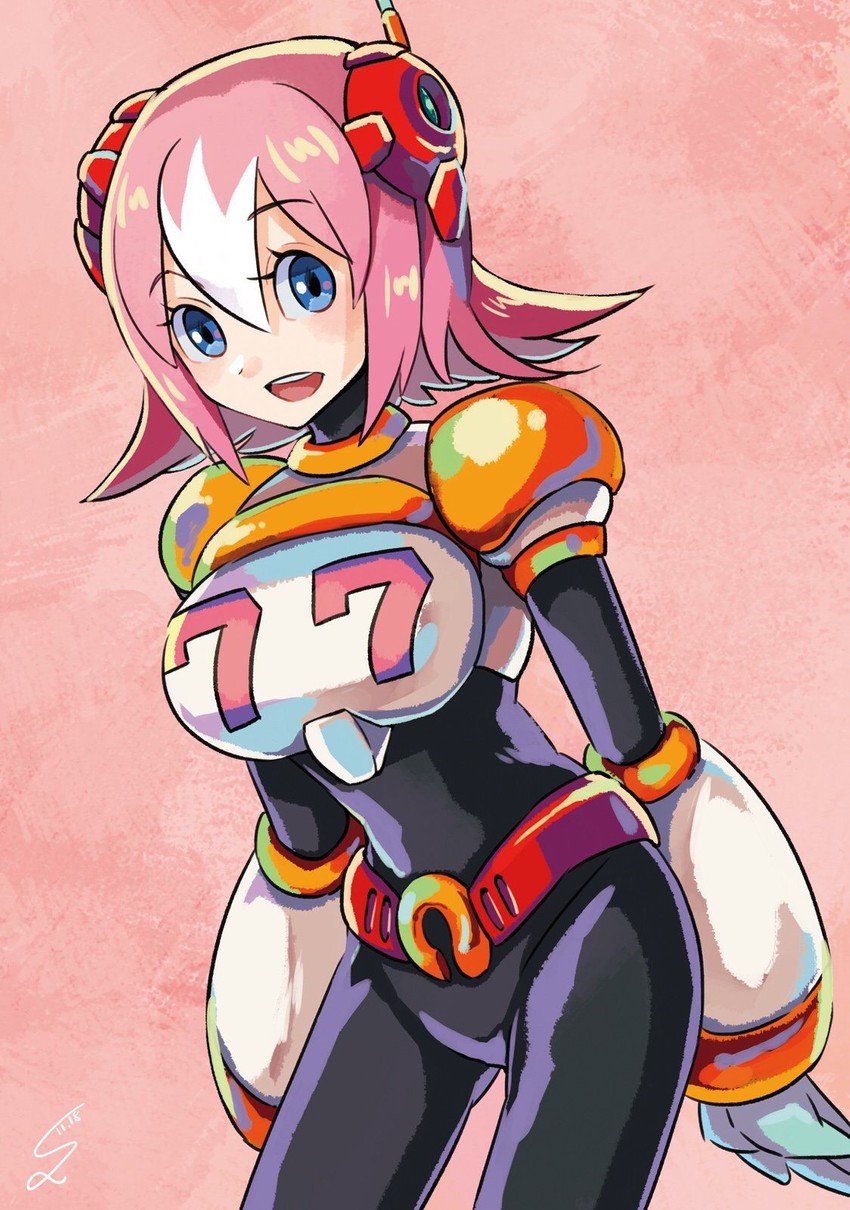 nana (mega man and 2 more) drawn by sumomo