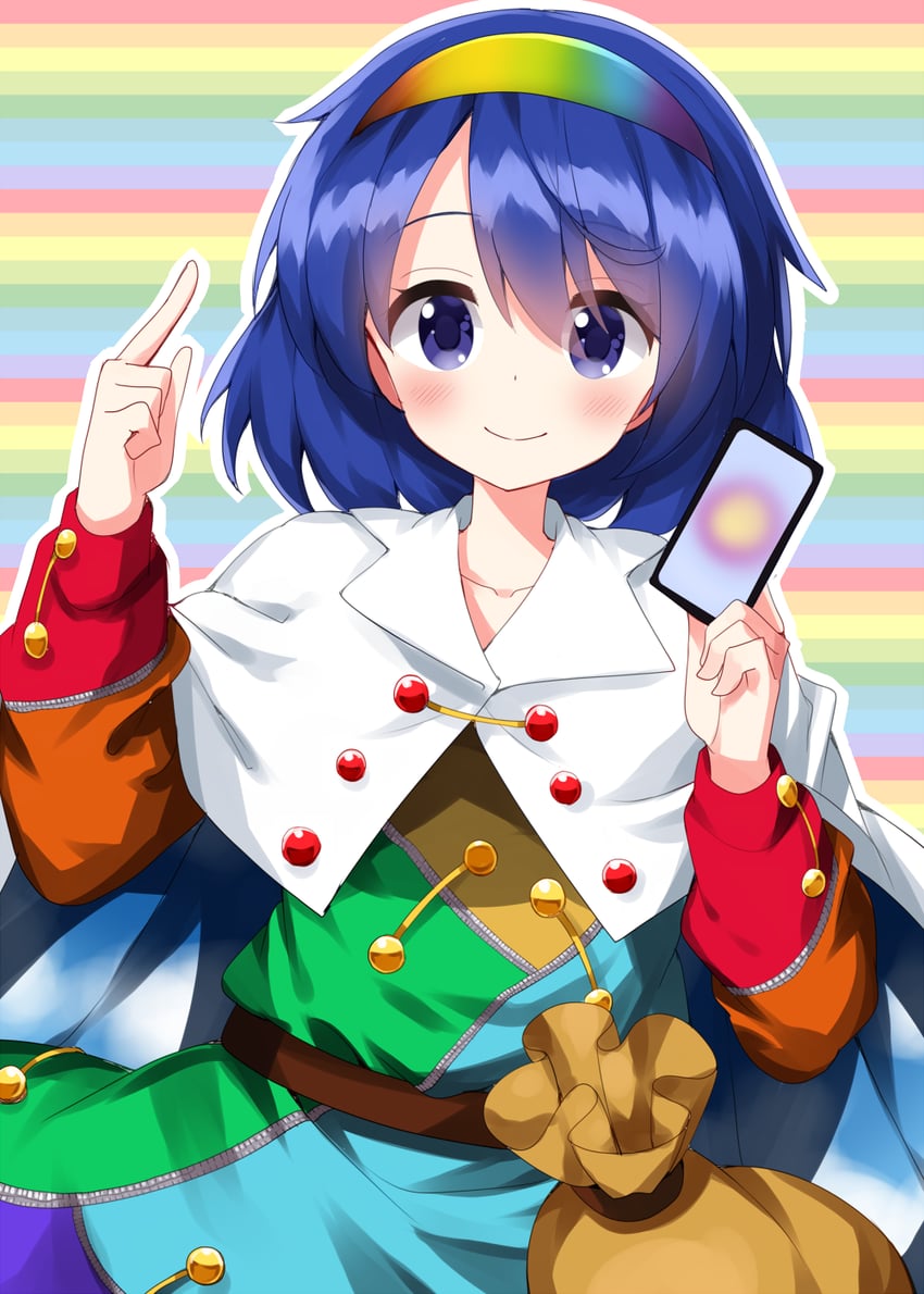 tenkyuu chimata (touhou) drawn by ruu_(tksymkw)