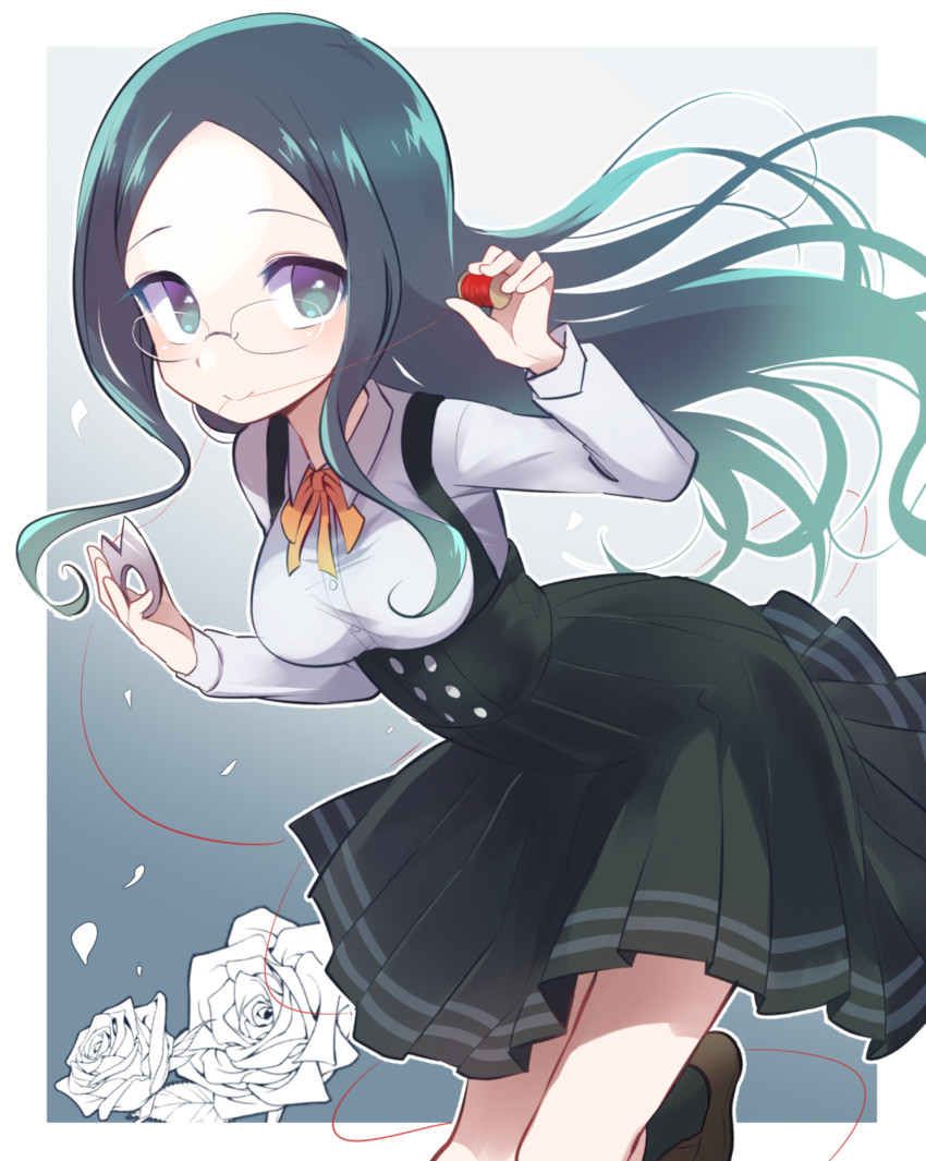 shirogane tsumugi (danganronpa and 1 more) drawn by yuuma_(yuma1111)