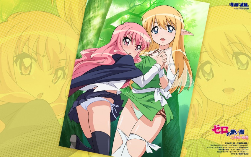 louise francoise le blanc de la valliere and tiffania westwood (zero no tsukaima and 1 more) drawn by fujii_masahiro