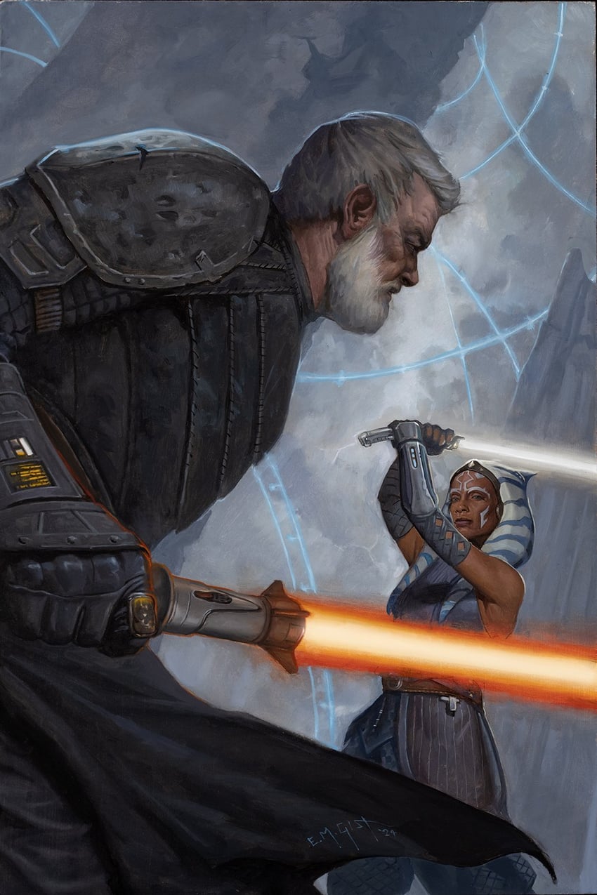 ahsoka tano and baylan skoll (star wars and 1 more) drawn by erik_gist