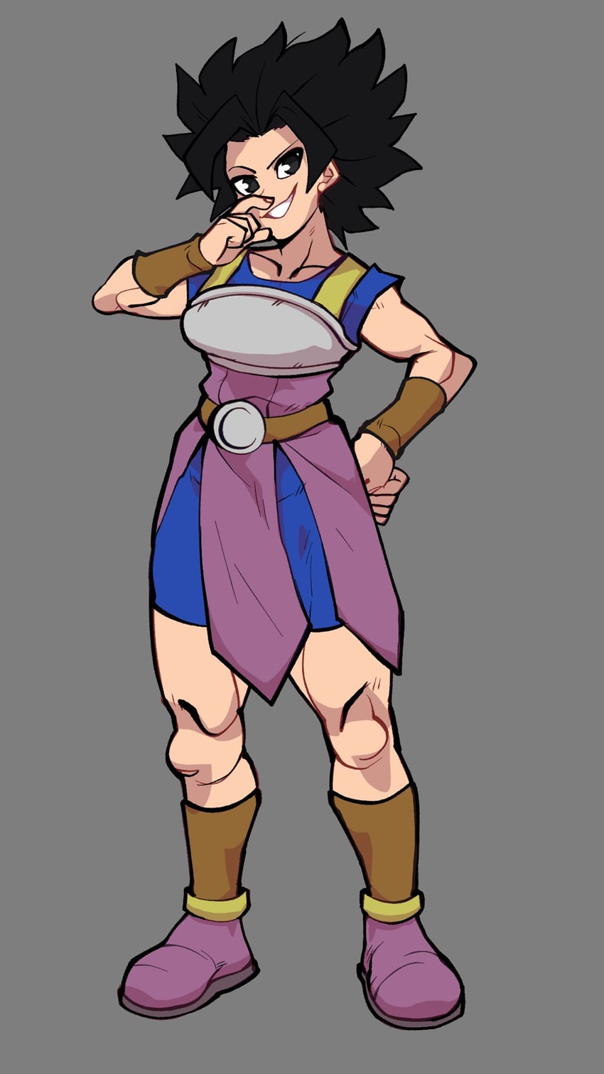 caulifla and cabba (dragon ball and 1 more) drawn by artsyaegis