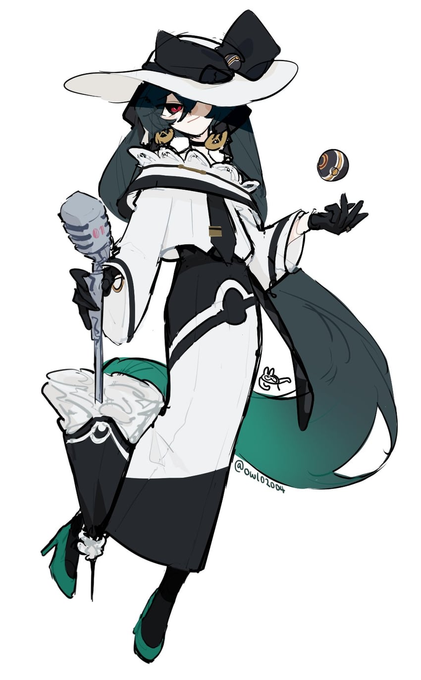 hatsune miku and dark miku (pokemon and 2 more) drawn by maotouying
