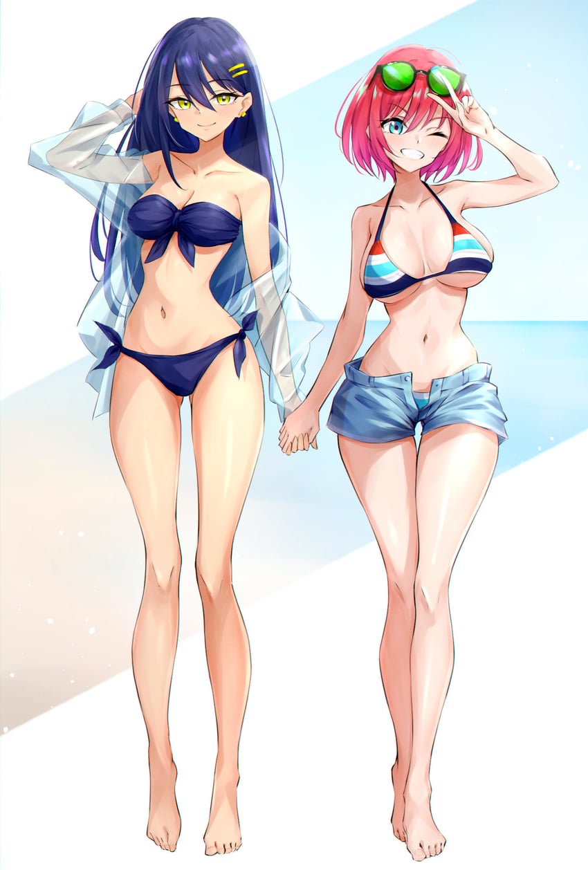 amate yuzuriha and nyaan (gundam and 1 more) drawn by shiraiwa_usagi