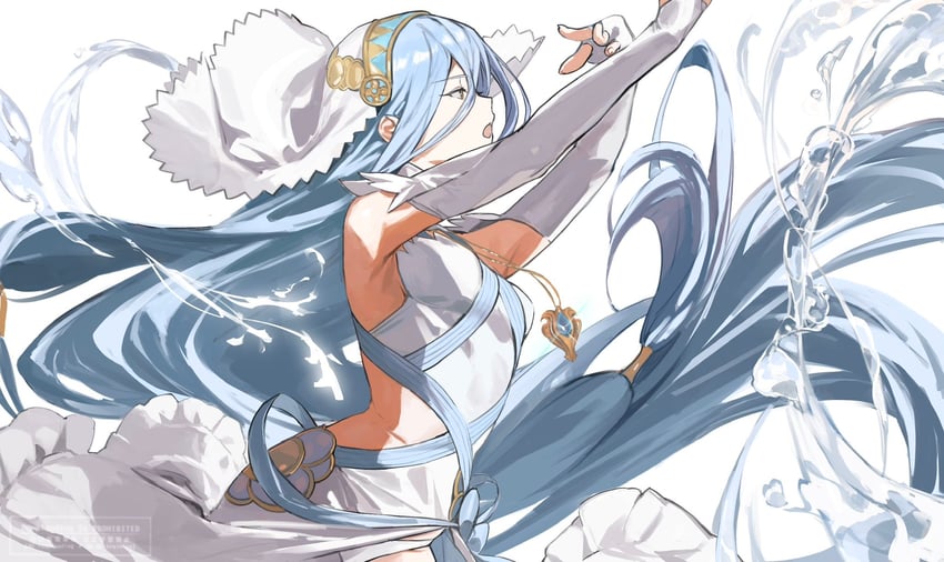 azura (fire emblem and 1 more) drawn by hashibiro_kou_(garapiko_p)