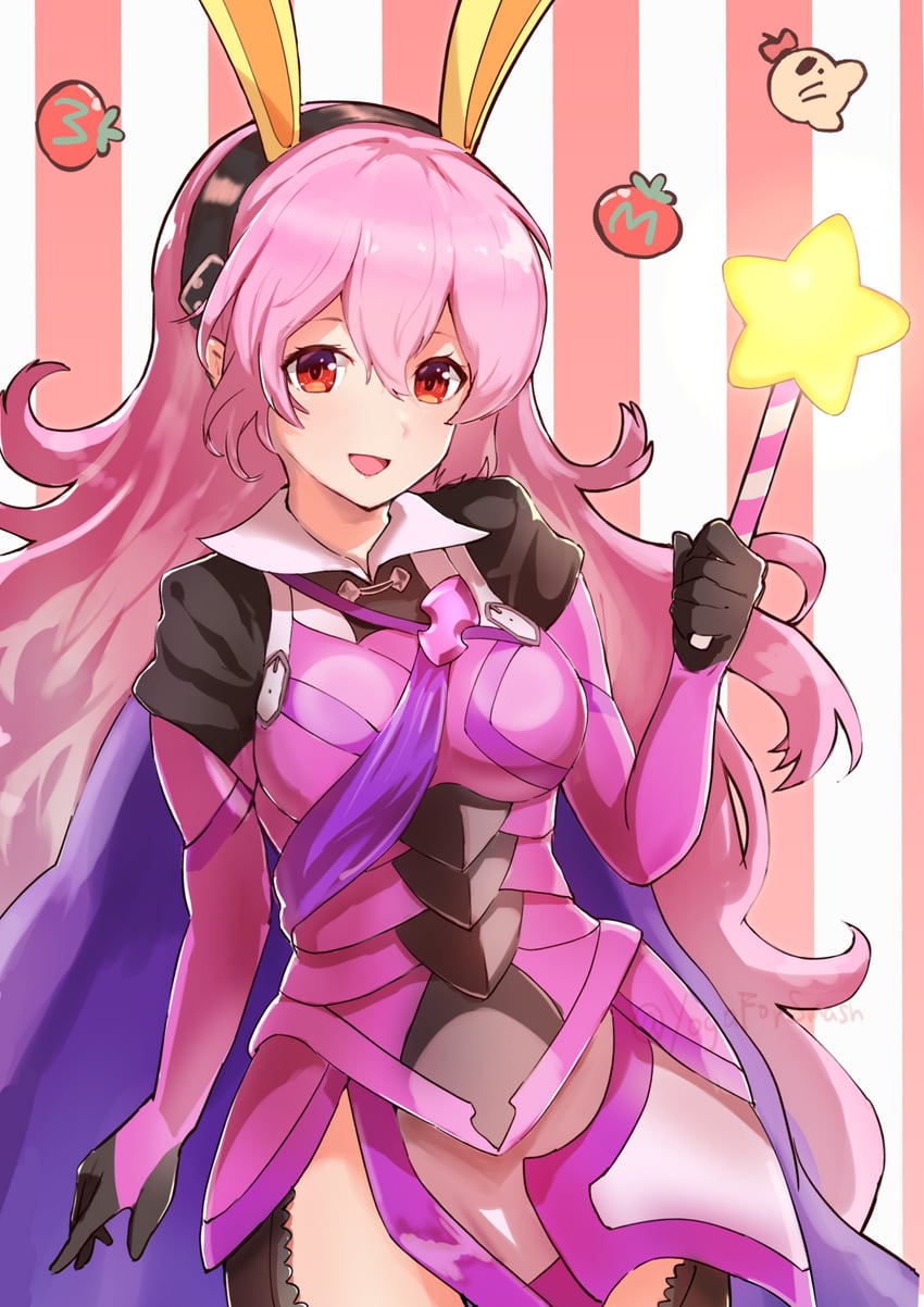 female corrin and doseisan (fire emblem and 4 more) drawn by hirotaka_(hrtk990203)