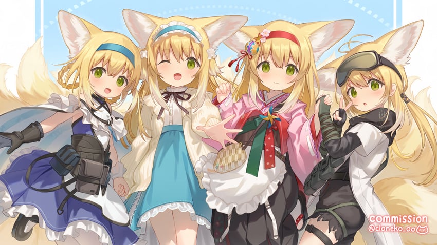 suzuran (arknights) drawn by cloneko_(zelmeledf2)