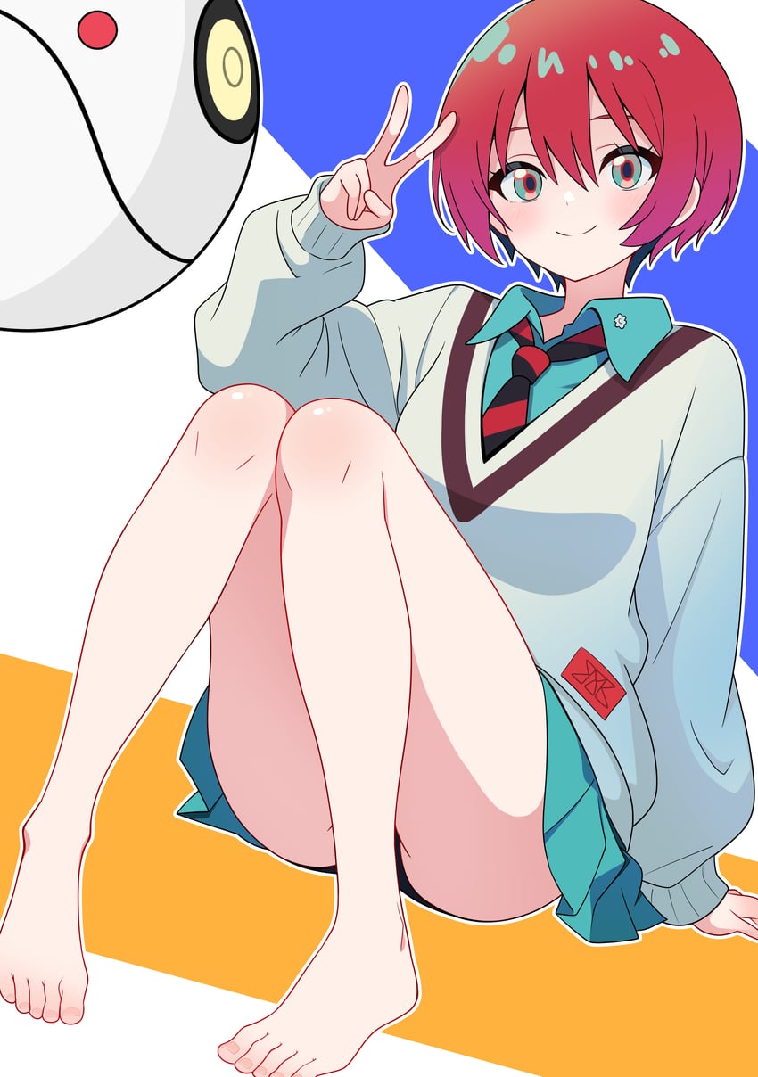 amate yuzuriha and haro (gundam and 1 more) drawn by toxic_pter