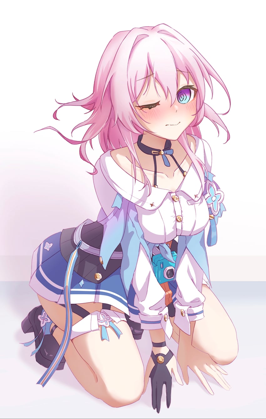 march 7th (honkai and 1 more) drawn by polucky