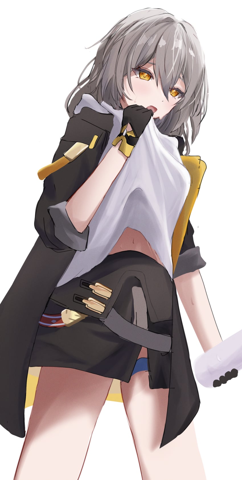 trailblazer and stelle (honkai and 1 more) drawn by rhsirq
