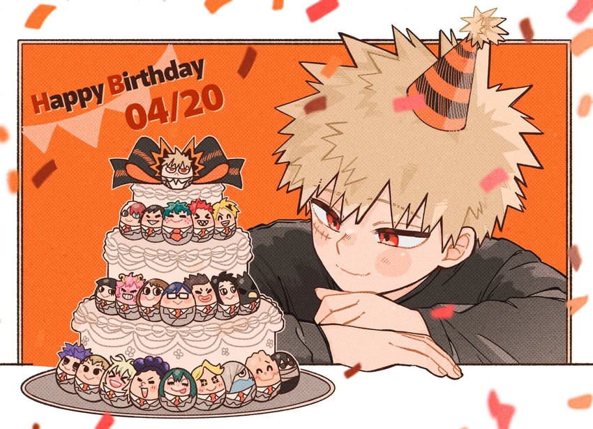 midoriya izuku, bakugou katsuki, uraraka ochaco, todoroki shoto, asui tsuyu, and 16 more (boku no hero academia) drawn by oyuuuuu1013