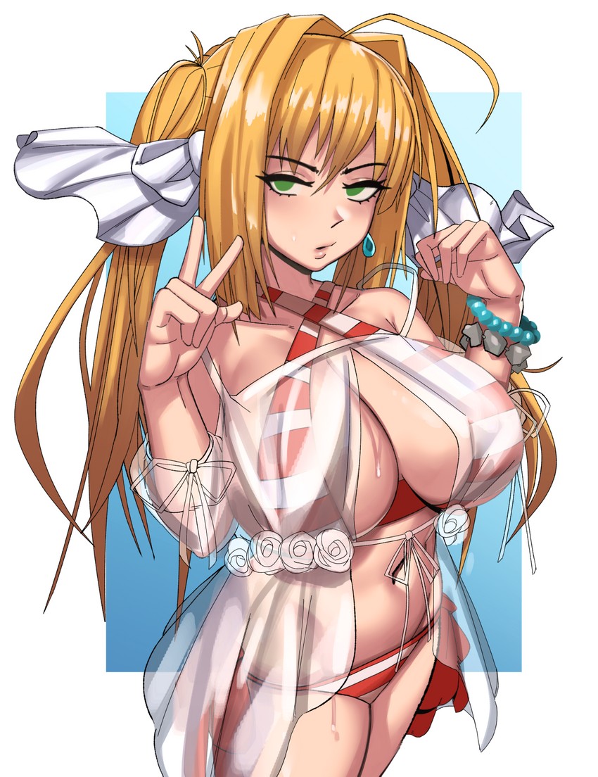 nero claudius (fate and 1 more) drawn by kevbot