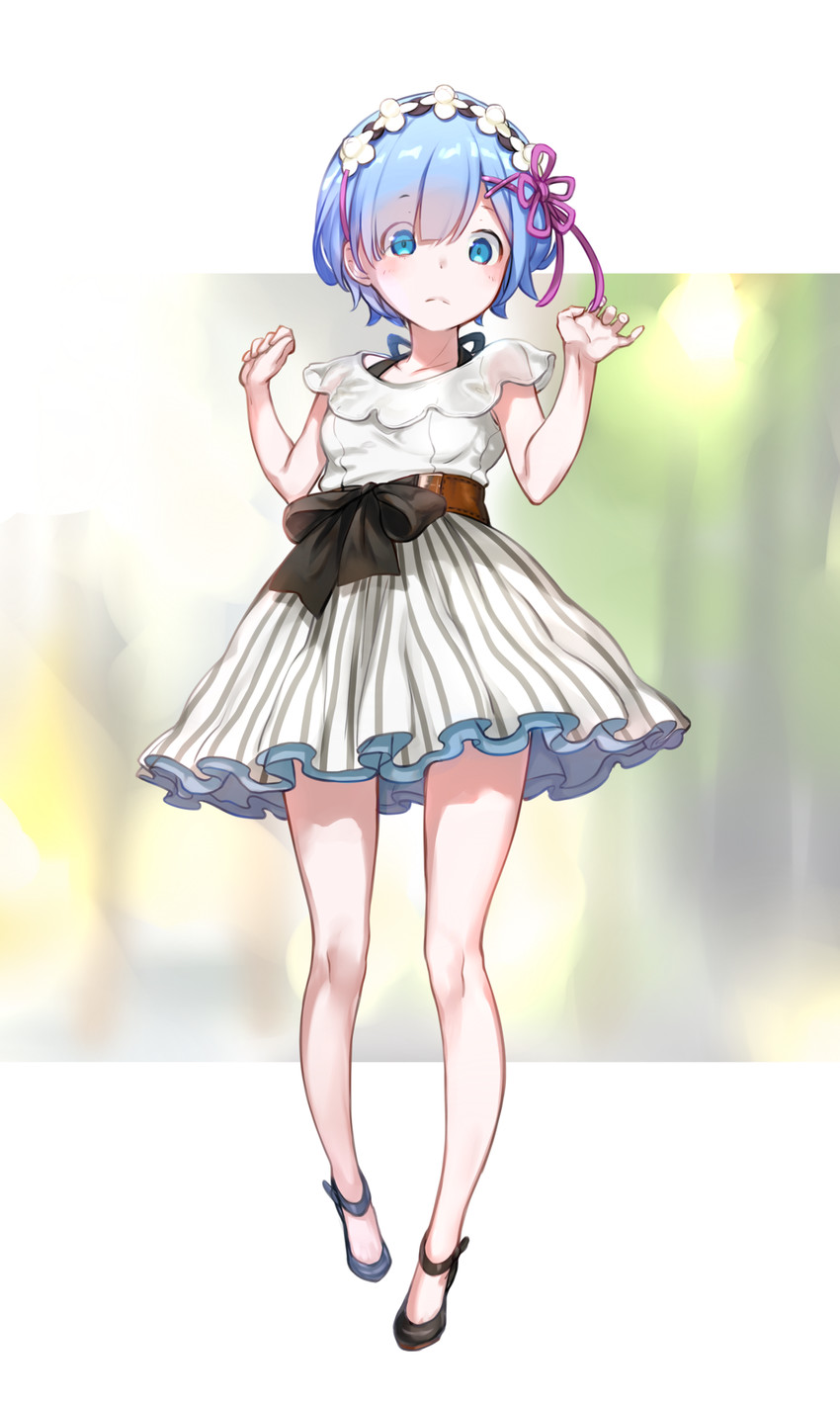 rem (re:zero kara hajimeru isekai seikatsu) drawn by yuu_(higashi_no_penguin)