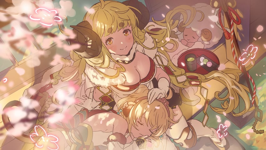 anila and andira (granblue fantasy and 1 more) drawn by minaba_hideo