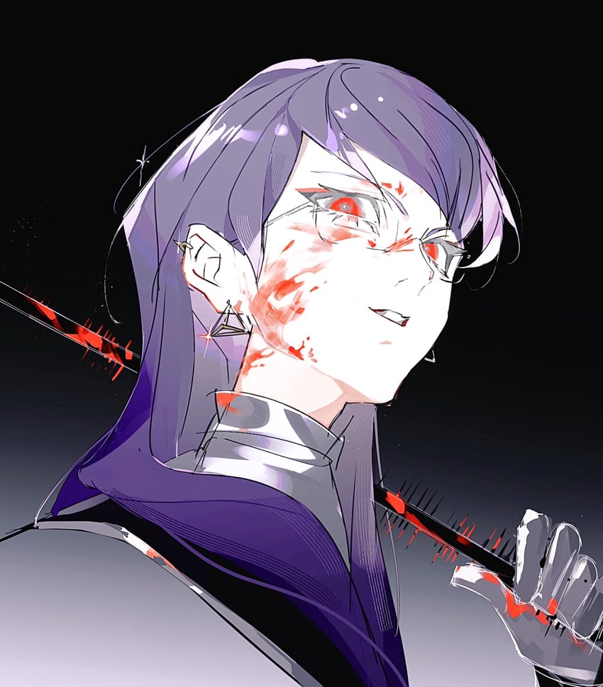 shizuhara hiruko (the hundred line -last defense academy-) drawn by voltmeter_f