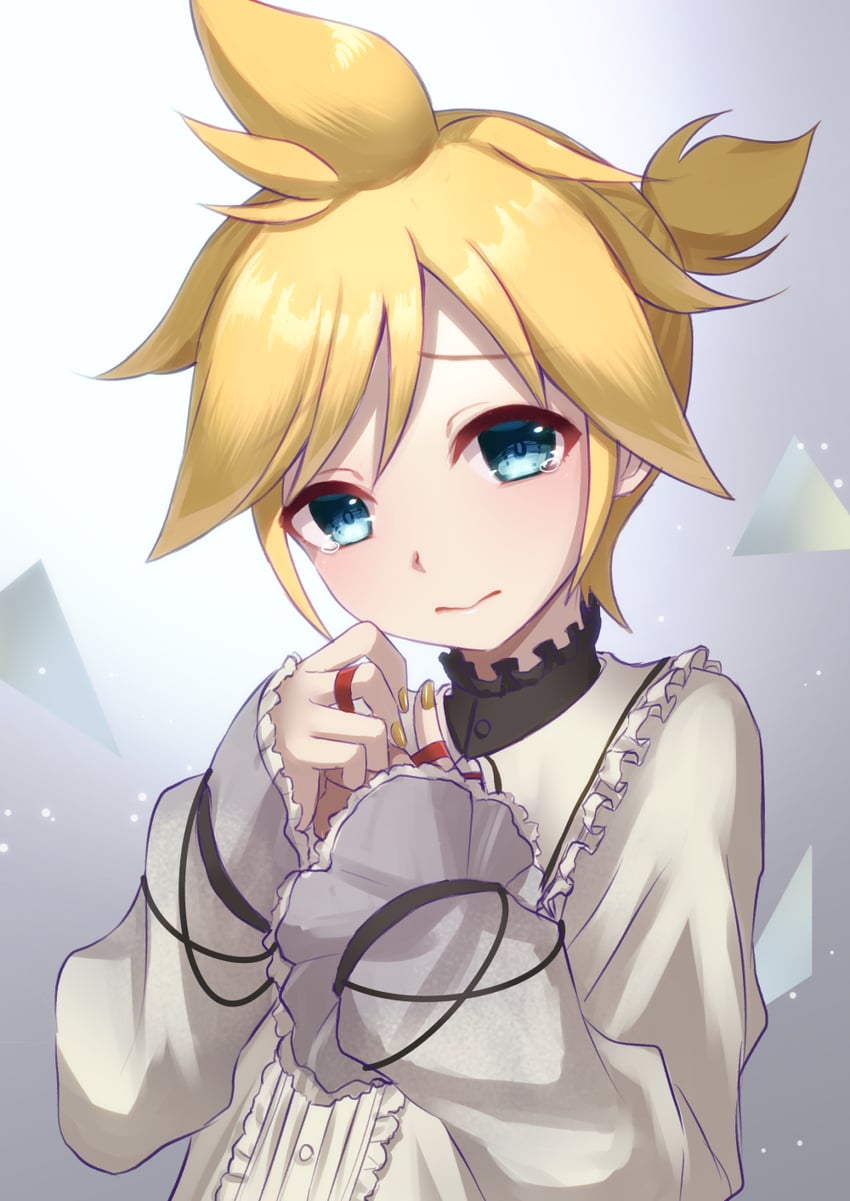 kagamine len and 25-ji len (vocaloid and 1 more) drawn by aroeruji3