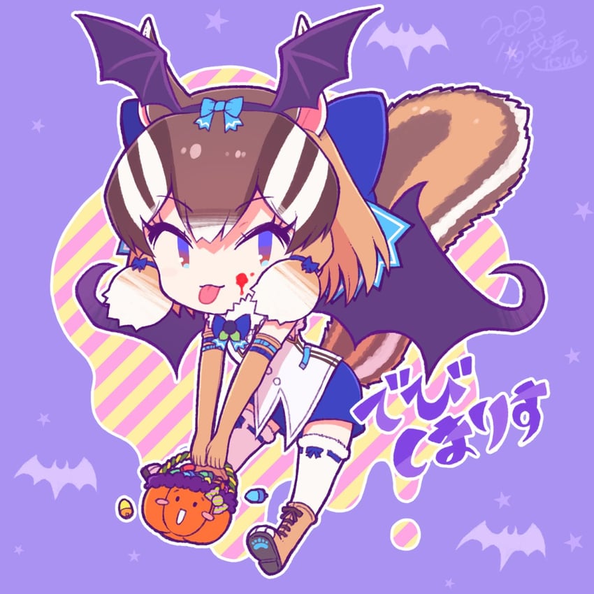 siberian chipmunk (kemono friends and 1 more) drawn by kitsunetsuki_itsuki