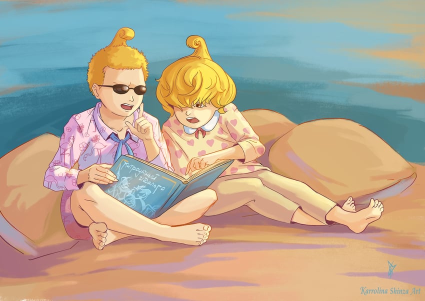 donquixote doflamingo and donquixote rocinante (one piece) drawn by karrolinashinza_art