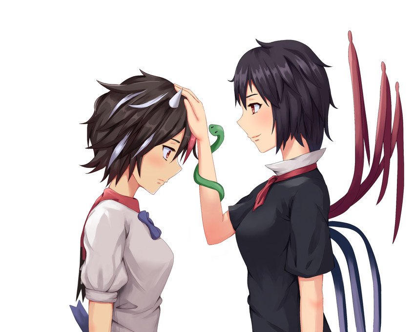 houjuu nue and kijin seija (touhou) drawn by du_mogu
